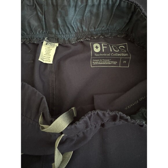 Figs Men's Blue Camo Malang Slim Cargo Scrub Pants‎ Size Medium M18SW2005 - Picture 5 of 8